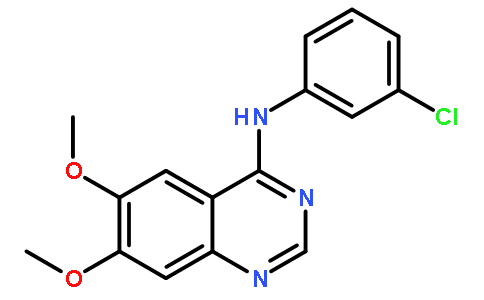 4-(3-氯苯胺)-6,7-二甲氧基喹唑啉盐酸盐