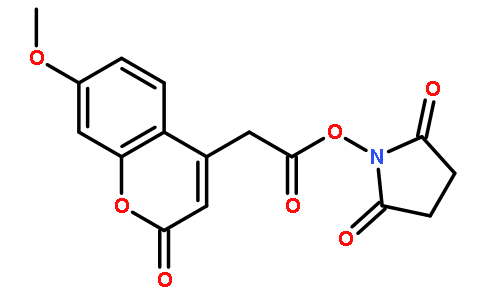 7-甲氧基-2-氧代苯并吡喃-4-乙酸 N-丁二酰亚胺酯