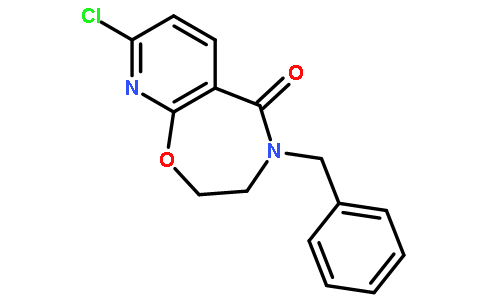 4-苄基-8-氯-3,4-二氢吡啶并[3,2-f][1,4]ox氮杂革-5(2H)-酮