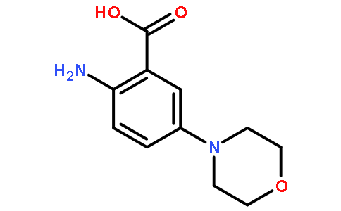 2-氨基-5-(4-吗啉基)苯甲酸