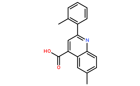 6-甲基-2-(2-甲基苯基)喹啉-4-羧酸