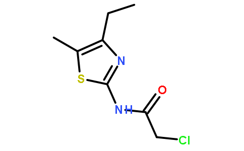 2-氯-N-(4-乙基-5-甲基-噻唑-2-基-乙酰胺