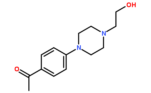 1-(4-(4-(2-羟基乙基)哌嗪-1-基)苯基)乙酮