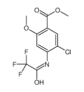 methyl 5-chloro-2-methoxy-4-[(2,2,2-trifluoroacetyl)amino]benzoate
