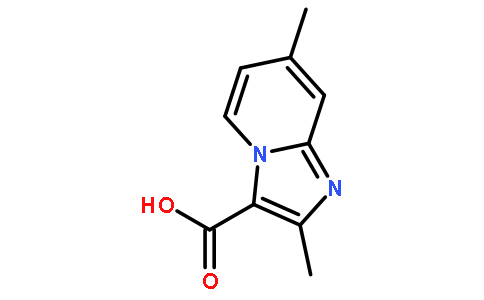2,7-二甲基-咪唑并[1,2-a]吡啶-3-羧酸