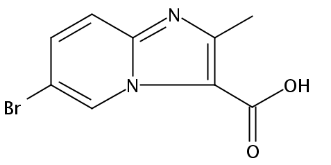 6-溴-2-甲基咪唑并[1,2-a]吡啶-3-羧酸