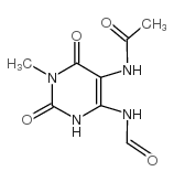 5-乙酰氨基-6-甲酰基氨基-3-甲基脲嘧啶