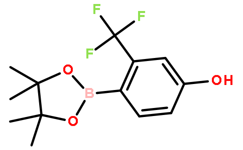 4-羟基-2-(三氟甲基)苯硼酸频那醇酯