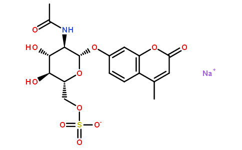 4-甲基伞形酮-2-乙酰胺-2-脱氧-6-硫酸盐-beta-甲基葡萄糖甙