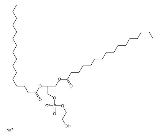 sodium,[(2R)-2,3-di(hexadecanoyloxy)propyl] 2-hydroxyethyl phosphate