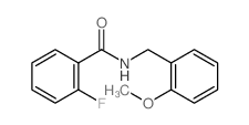 N-(2-methoxybenzyl)-2-fluorobenzamide