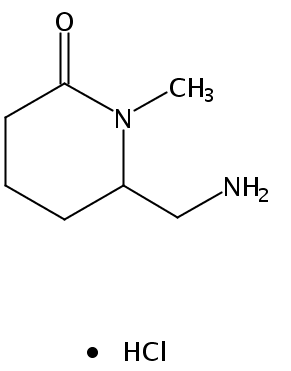 6-(Aminomethyl)-1-methylpiperidin-2-one hydrochloride