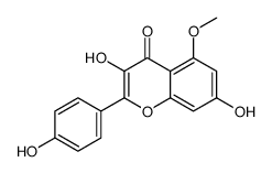 3,7-dihydroxy-2-(4-hydroxyphenyl)-5-methoxychromen-4-one