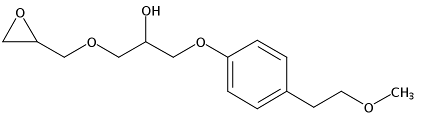 1-(4-(2-Methoxyethyl)phenoxy)-3-(oxiran-2-ylmethoxy)propan-2-ol