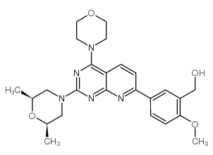 5-[2-[(2R,6S)-2,6-二甲基-4-吗啉基]-4-(4-吗啉基)吡啶并[2,3-d]嘧啶-7-基]-2-甲氧基苯甲醇