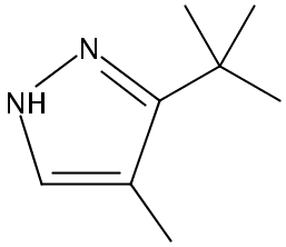 3-(叔丁基)-4-甲基-1H-吡唑