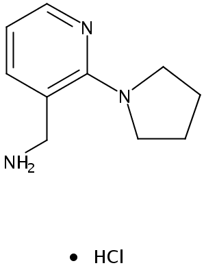 (2-(吡咯烷-1-基)吡啶-3-基)甲胺盐酸盐