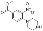 methyl 3-nitro-4-piperazinobenzenecarboxylate