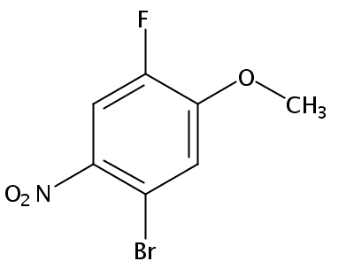 1-溴-4-氟-5-甲氧基-2-硝基苯