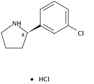 (R)-2-(3-Chlorophenyl)pyrrolidine Hydrochloride
