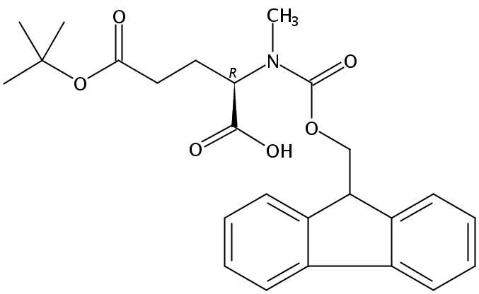 (R)-2-((((9H-Fluoren-9-yl)methoxy)carbonyl)(methyl)amino)-5-(tert-butoxy)-5-oxopentanoic acid