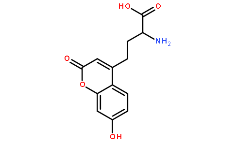 (S)-2-氨基-4-(2-氧代-7-羟基-2H-苯并吡喃-4-基)丁酸