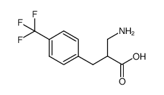2-(aminomethyl)-3-[4-(trifluoromethyl)phenyl]propanoic acid