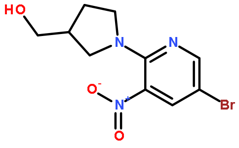 (1-(5-溴-3-硝基吡啶-2-基)吡咯烷-3-基)-甲醇