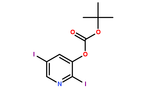 2,5-二碘吡啶-3-碳酸叔丁酯