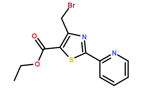 4-溴甲基-2-(2-吡啶基)噻唑-5-羧酸乙酯