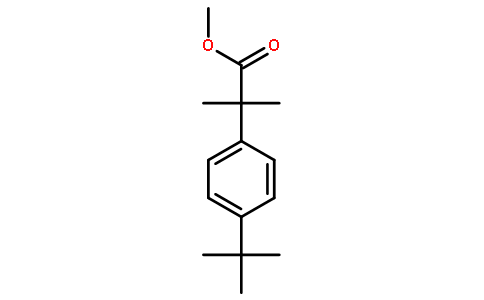 2-(4-叔丁基苯基)-2-甲基-丙酸甲酯