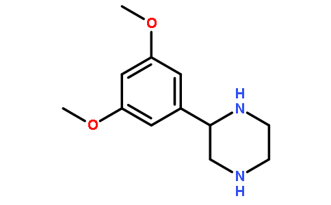 2-(3,5-二甲氧基苯基)哌嗪