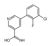 5-(3-chloro-2-fluorophenyl)pyridine-3-carboxamide