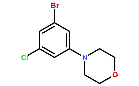 4-(3-溴-5-氯苯基)吗啉