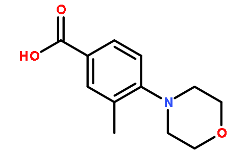 3-甲基-4-(4-吗啉基)苯甲酸