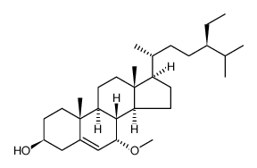 (3β,7α)-7-Methoxystigmast-5-en-3-ol