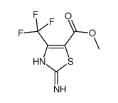 methyl 2-amino-4-(trifluoromethyl)-1,3-thiazole-5-carboxylate