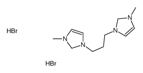 3-methyl-1-[3-(3-methyl-1,2-dihydroimidazol-1-ium-1-yl)propyl]-1,2-dihydroimidazol-1-ium,dibromide