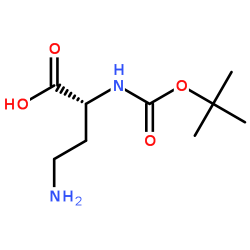 Nalpha-Boc-D-2,4-二氨基丁酸