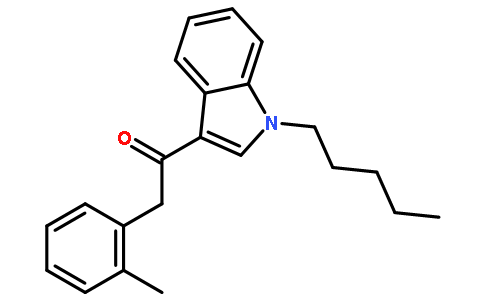 1-戊基-3-(2-甲基苯乙酰基)吲哚