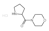 4-Morpholinyl(2-pyrrolidinyl)methanone hydrochloride