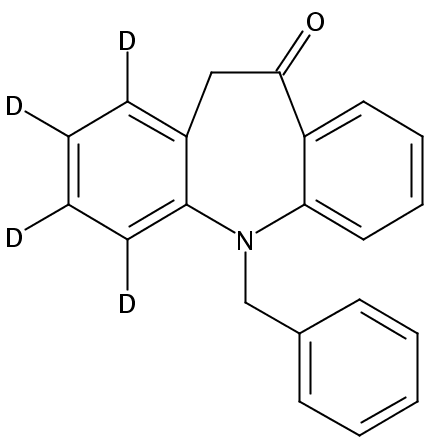 N-Benzyl-dibenzazepinone-d4