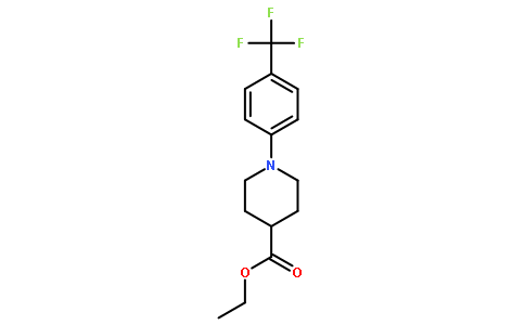 1-(4-三氟甲基苯基)哌啶-4-羧酸乙酯