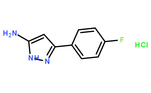3-(4-氟苯基)-1H-吡唑-5-胺盐酸盐