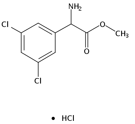 2-氨基-2-(3,5-二氯苯基)乙酸甲酯鹽酸鹽