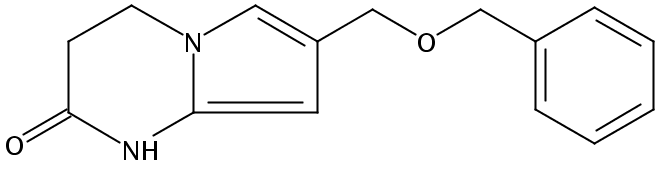 7-((Benzyloxy)methyl)-3,4-dihydropyrrolo[1,2-a]pyrimidin-2(1H)-one