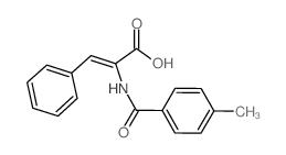 Cinnamic acid, .α.-p-toluamido- (en)