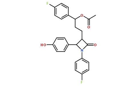 (3R,4S)-1-(4-氟苯基)-3-[(3S)-3-乙酰氧基-3-(4-氟苯基)丙基]-4-(4-羟基苯基)-2-氮杂环丁酮