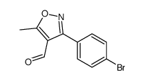3-(4-溴苯基)-5-甲基异噁唑-4-甲醛