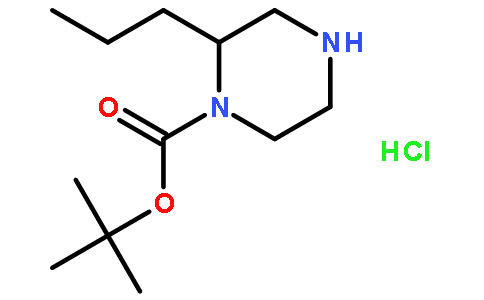 (R)-1-N-BOC-2-N-丙基哌嗪盐酸盐